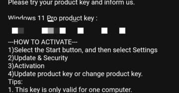Windows 11 Pro Genuine Retail/OEM Channel License Key photo review
