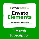 Envato Elements 1 Month Subscription